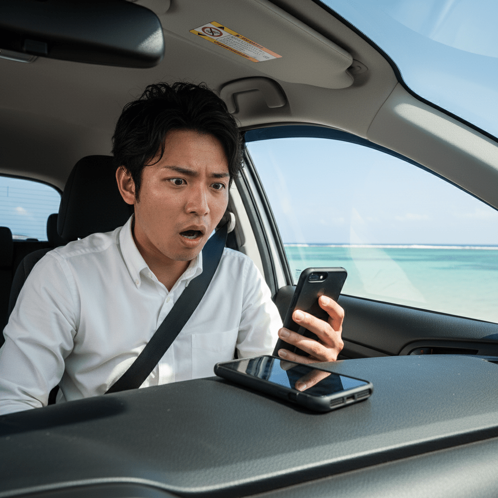 沖縄特有スマホの三大故障原因「塩害」「水没」「高温」と完全対策