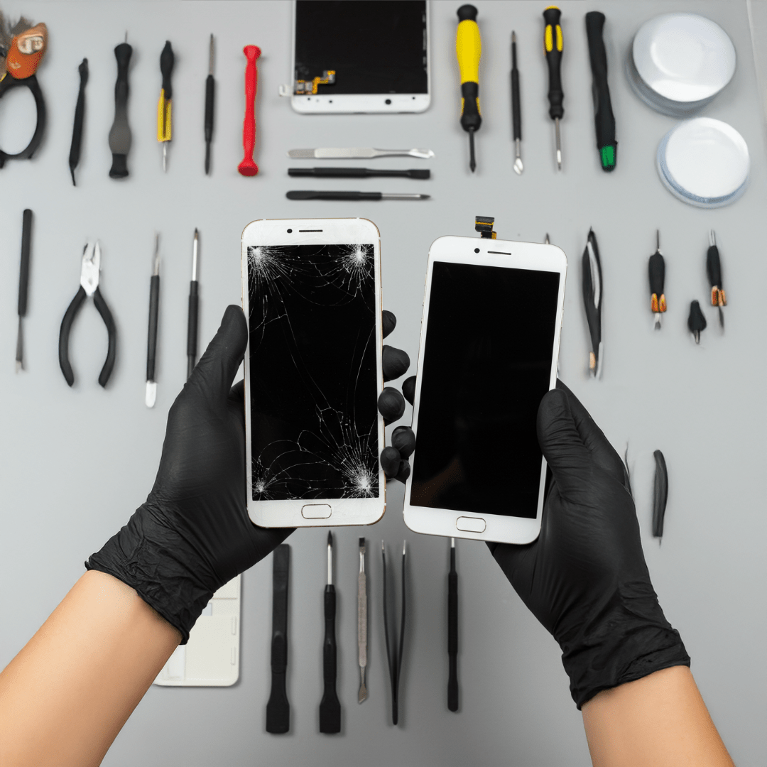 【画面割れ】液晶破損なら東京で即日対応！データそのまま最短スマホ修理